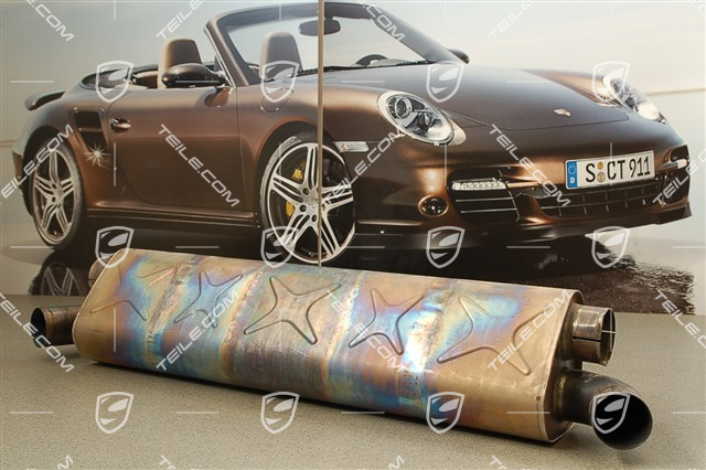 GT2 & GT2 RS Hauptschalldämpfer, Sportauspuff