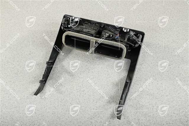 Dashboard centre vent / nozzle, black