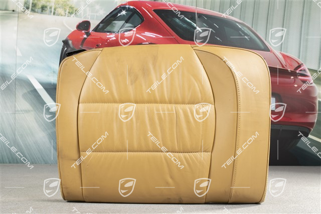 Notsitzrückenlehne, Raffleder, savannabeige, Cabrio, R