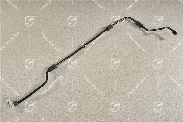 Engine coolant overflow hose