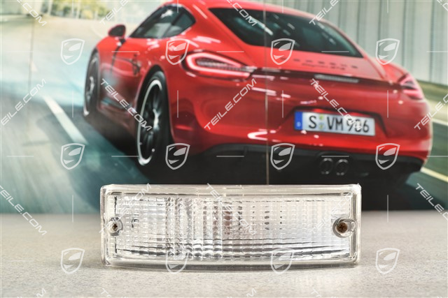 Blinkleuchte, komplett, weiss, L=R