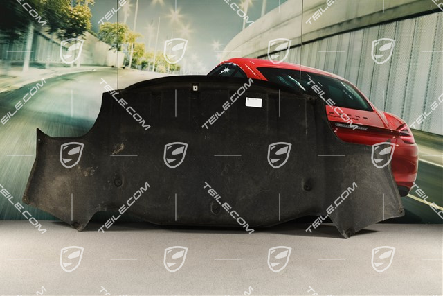 Turbo S, Unterbodenverkleidung, Verkleidung, hinten