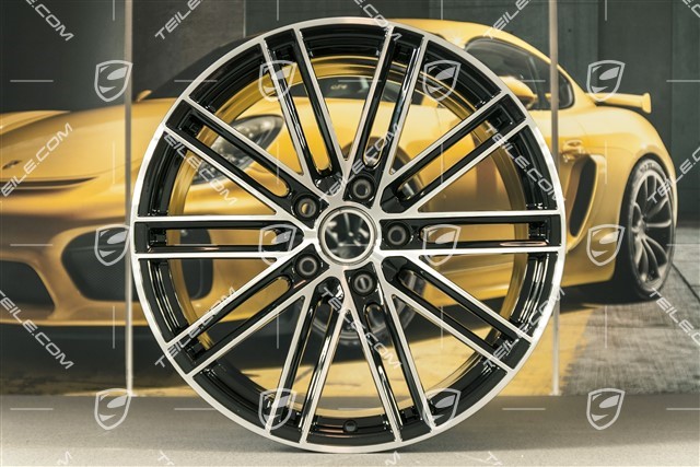 20" Felga 911 Turbo IV, 11,5J x 20 ET56, czarny wysoki połysk