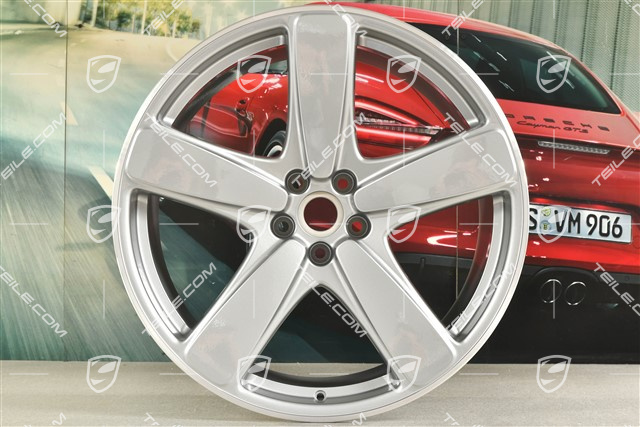 21" felga "Sport Classic" 9,5J x 21 ET 27, srebrny metalik