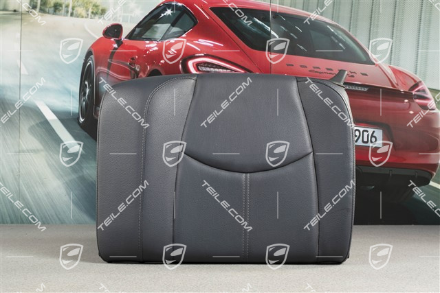 Back seat backrest, Coupe/Targa, Leatherette, Sea blue, L