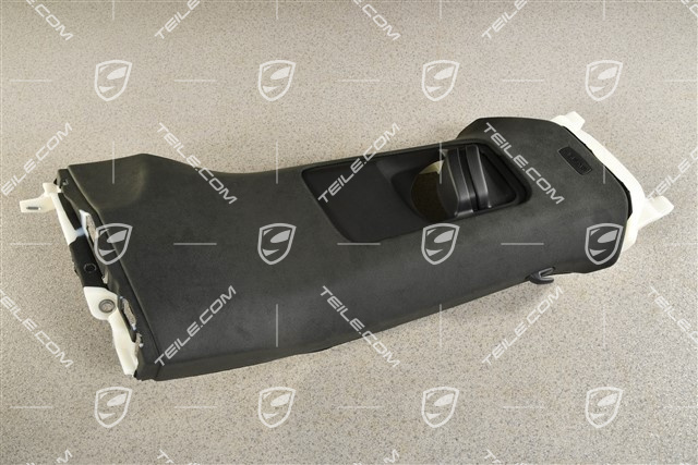 Tapicerka słupka-B, Alcantara Race Tex, Czarna, R