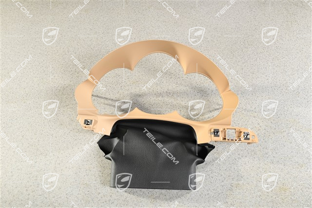 Dashboard trim / Instrument cluster cover, Luxor beige