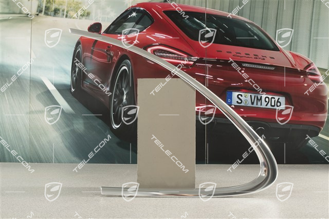 Cover strip, side window, aluminium, L