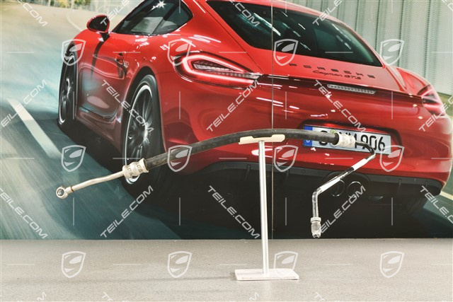 Pressure line rear for sway bar ball joint mounting active, PDCC system, L