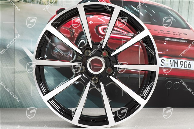 20" Carrera Classic (II) Felgensatz, Felgen 8,5 J x 20 ET49 + 11,5 J x 20 ET56
