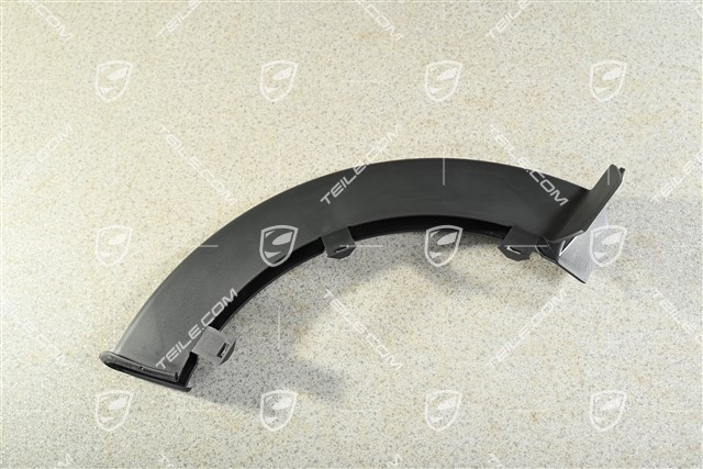 Hinge trim cover, rear lid, R