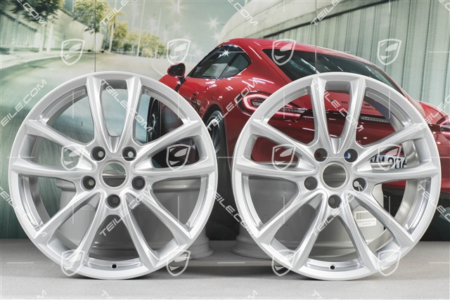 19" Felgensatz Panamera S, 9J x 19 ET64 + 10,5J x 19 ET62