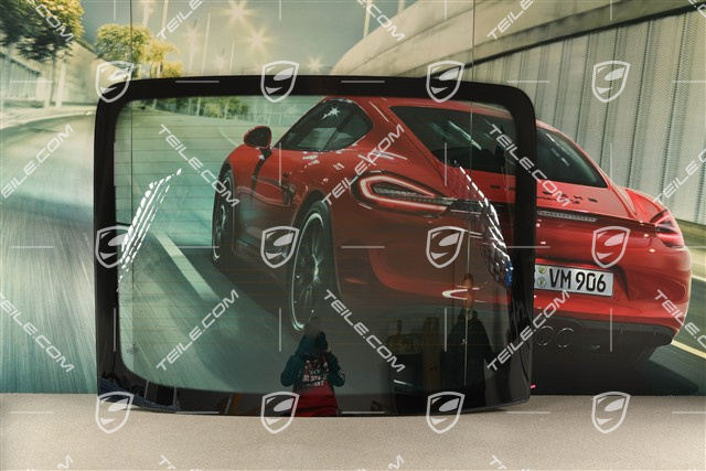 Rear window, heated, w/o rear wiper package