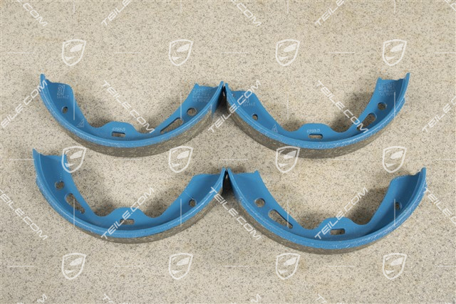 1 Set Handbrake / brake shoe, rear axle