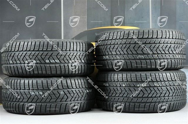 21-inch winter wheels set "SportDesign", rims 9,5 J x 21 ET71 + 10,5 J x 21 ET71 + NEW Pirelli Sottozero III winter tires 275/35 R21 + 315/30 R21, black high gloss