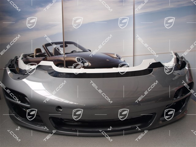 Front bumper, with headlight washer system, Facelift 2008-
