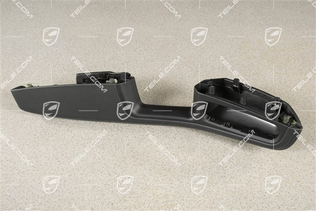 Armlehne, Türverkleidung vorne, Kunstleder, Schwarz, L