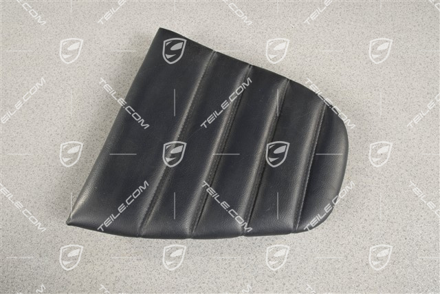 Back seat lower / cushion, Leatherette, Marine blue, L
