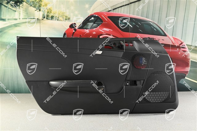 Türverkleidung, für den Cayman R, schwarz, L