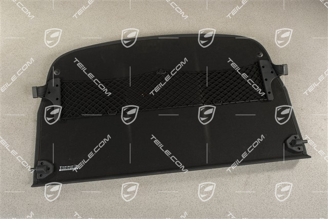 Coupe, Kofferraumabdeckung / Hutablage, Schwarz