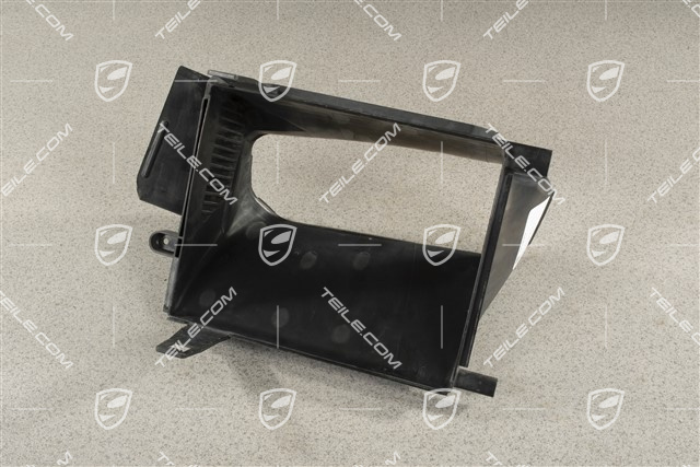 Air guide for charge air cooler, L