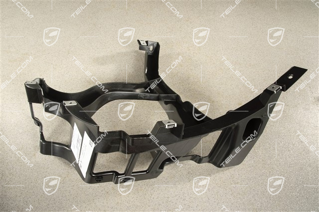 Holding / support rail, rear bumper,  lateral, L