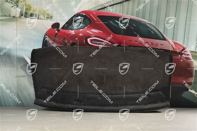Klebeteppich / Hutablage / Bodenbelag, Schwarz, Coupe, Turbo