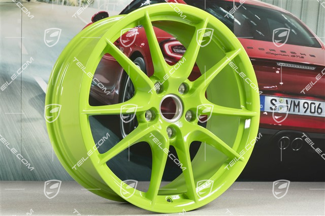 20" Felga Carrera S III, 8,5J x 20 ET51, Lizard green