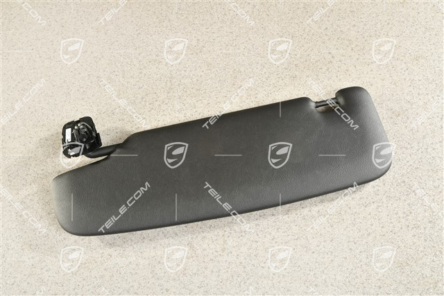 Sonnenblende, mit Spiegel, Schwarz, Coupe, R