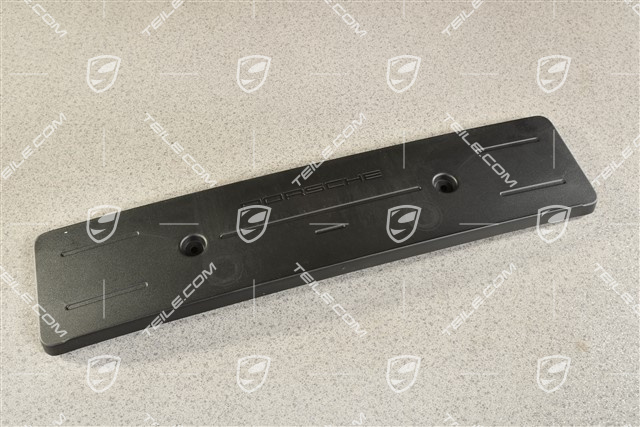 Licence plate holder, Turbo, ECE