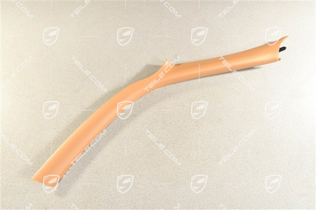 Verkleidung von A Säule, Coupe, Kunstleder, Sandbeige, L