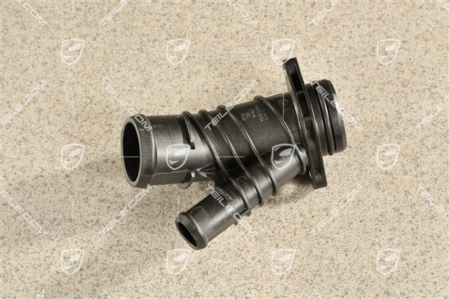 V6, Coolant guide housing flange / neck