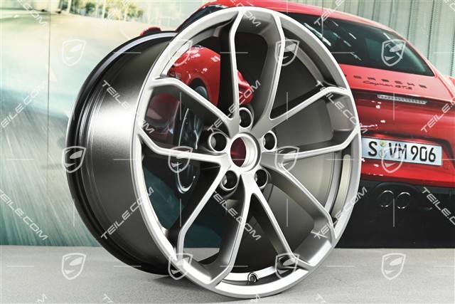 20" Felga SPYDER, 10,5J x 20 ET47, platinum satynowy półmat