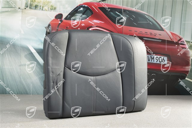 Back seat backrest, Coupe/Targa, Leather, Sea blue, R