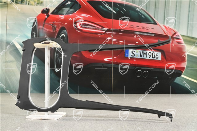 Mittelkonsole Zierblende, Schwarz