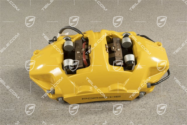 PCCB Bremssattel / Festsattel, gelb, R