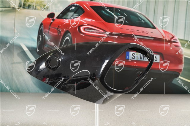 Spiegelgehäuse / Spiegel, Blende unten mit Loch für Real Top View Kamera, Lackierbar, R