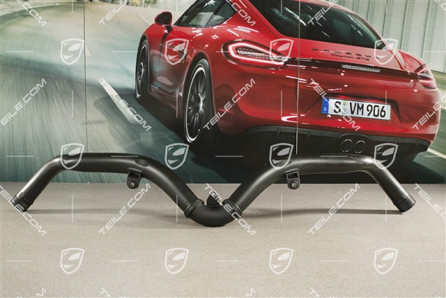 S / GTS / Turbo, Charge air cooling system, pressure pipe