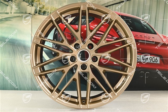 22-inch Macan RS Spyder Design wheel rim, 9J x 22 ET29, neodyme