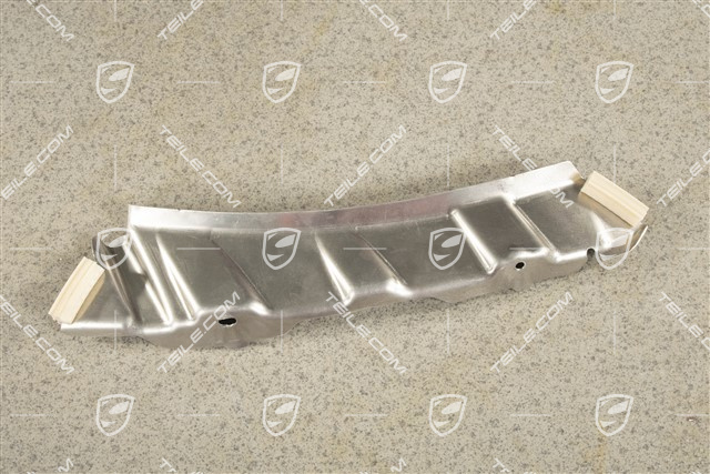 Turbo, Hitzeschutz / Hitzeschild Heckstoßstange, Unten, R