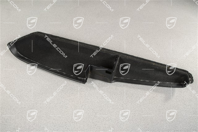 Ablagekasten Türverkleidung, Teppich / Kunstleder, schwarz, L