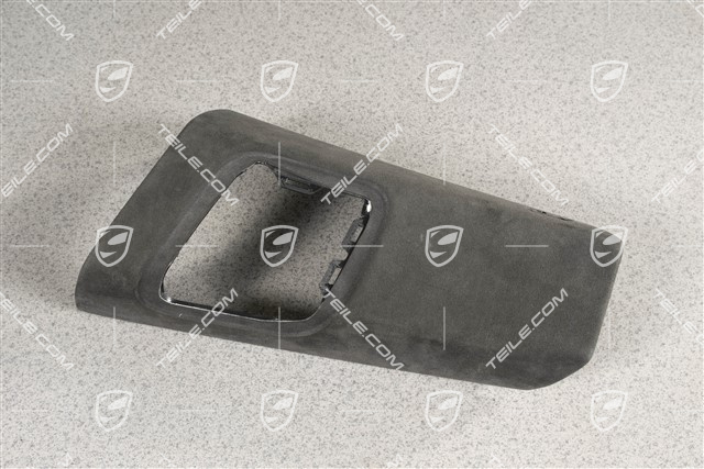 Verkleidung von B-Säule, Alcantara, Schwarz, Coupe, L