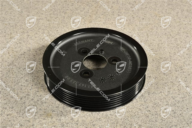 Power steering pump pulley