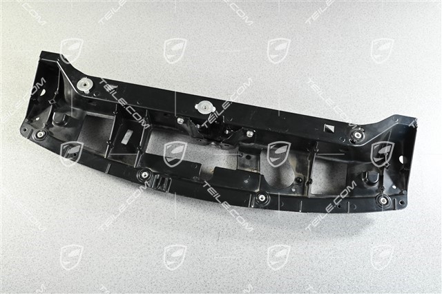 Luggage compartment lid lock cover / carrier