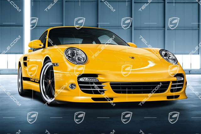 TURBO Coupe AERO KIT SATZ, Heckspoiler (inkl. Motordeckel) + 2x Spoilerlippe (vo.+hi.) + 2x Schweller (L+R)