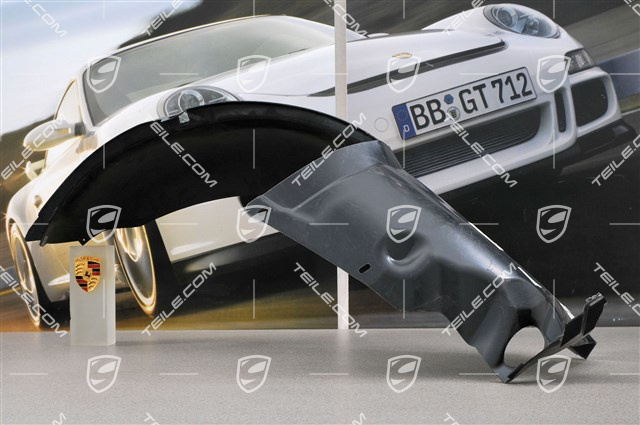 Nadkole plastikowe tylne, C4/C4S, L Nadkole plastikowe tylne, C4/C4S, L