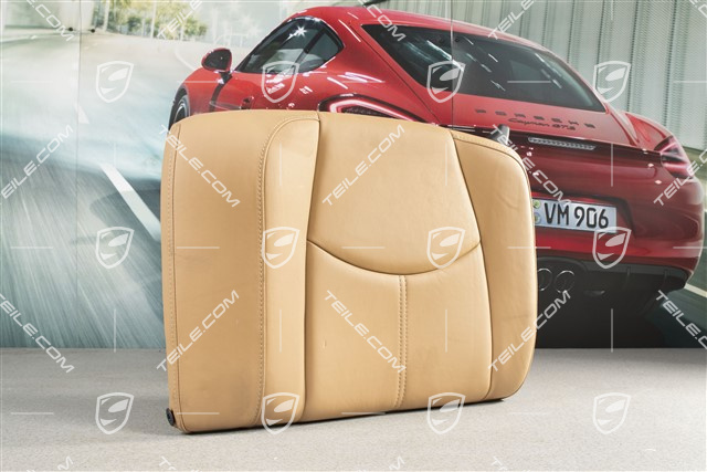 Notsitzrueckenlehne, Cabrio, Leder, Sandbeige, L
