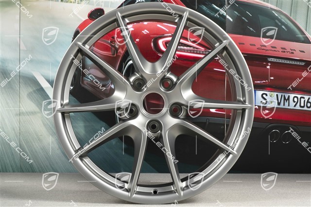20-inch Carrera S III wheel, 8,5J x 20 ET51, Platinum satin-mat