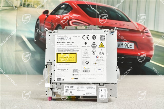 Zentralrechner / Steuereinheit, HD Radioempfang mit Telefonmodul, TV-Tuner