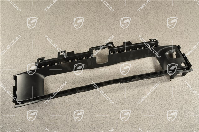 Turbo, Blenda zderzaka przedniego / kratka z ACC z InnoDrive, Nightvision, Real Top View, Czarny mat